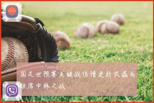 国足世预赛关键战伤情更新武磊或缺席中韩之战